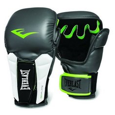 Перчатки тренировочные Everlast Prime MMA LXL серые/зеленые