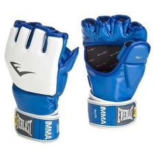 Перчатки тренировочные Everlast MMA Grappling LXL синие