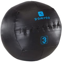 Набивной мяч (волбол) 3 кг, размер: 3 кг, цвет: Черный DOMYOS Х Декатлон Decathlon