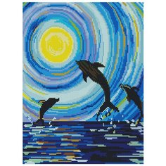 Алмазная мозаика ArtXobby EF204, 30X40, на подрамнике, квадратные стразы, полная выкладка
