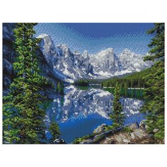 Алмазная мозаика ArtXobby EF894, 30X40, на подрамнике, квадратные стразы, полная выкладка