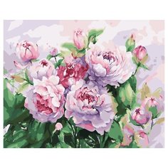 Paintboy Картина по номерам GX 34228 Свежесть пионов 40x50 см