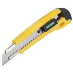 Нож с металлической направляющей 18мм Vertextools