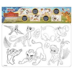 Коврик-раскраска защитный для стола "Хранитель лев" Дисней Happy Line