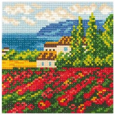 Кристальная мозаика Фрея "Жаркий полдень", 14*14 см (ALVR-213)