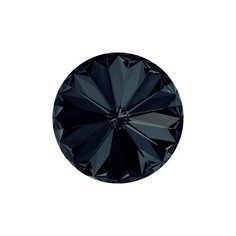 Стразы Swarovski цветные, 14 мм, кристалл, 6 шт, в пакете, черный