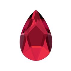Стразы клеевые Swarovski цветные, 8*5 мм, кристалл, 12 шт, в пакете, багряный