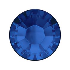 Стразы клеевые Swarovski SS08, цветные, 2,4 мм, кристалл, 144 шт, в пакете, темный голубой