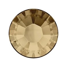 Стразы клеевые Swarovski SS08, Crystal AB 2,4 мм, кристалл, 144 шт, в пакете, светлое золото