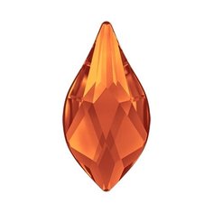Стразы неклеевые Swarovski цветные, 10*8 мм, кристалл, 8 шт, в пакете, огненно-красный