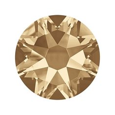 Стразы неклеевые Swarovski SS20, Crystal AB, 4,7 мм, кристалл, 144 шт, в пакете, светлое золото