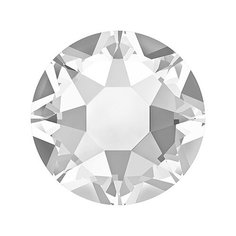 Стразы клеевые Swarovski SS34, Crystal, 7,2 мм, кристалл, 144 шт, в картонной упаковке, белый