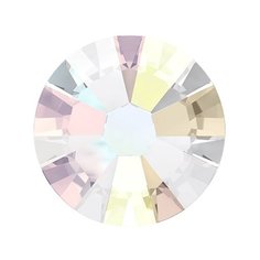 Стразы неклеевые Swarovski SS06, Crystal AB, 2 мм, кристалл, 144 шт, в пакете, перламутр