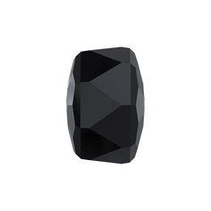 Бусины стеклянные Swarovski цветные, 6 мм, 12 шт, в пакете, кристалл, черный