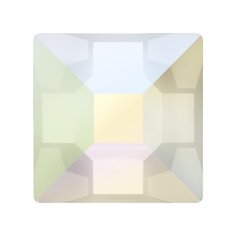 Стразы клеевые Swarovski Crystal AB, 6*6 мм, кристалл, 18 шт, в пакете, перламутр