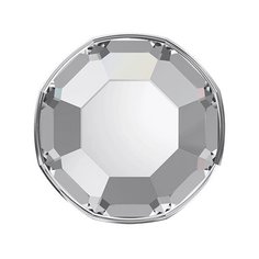 Стразы неклеевые Swarovski SS03, Crystal, 1,37 мм, кристалл, 144 шт, в пакете, белый