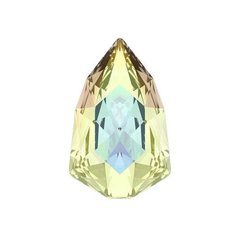 Стразы Swarovski Crystal AB, 7,8*4,9 мм, кристалл, 6 шт, в пакете, перламутр