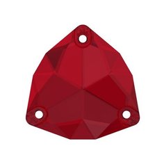 Стразы Swarovski цветные, 16*16 мм, кристалл, 3 шт, в пакете, багряный