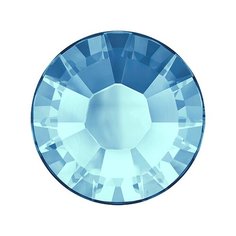 Стразы клеевые Swarovski SS10, цветные, 2,7 мм, кристалл, 144 шт, в пакете, голубой