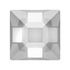 Стразы клеевые Swarovski Crystal, 10*10 мм, кристалл, 6 шт, в пакете, белый