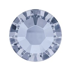 Стразы клеевые Swarovski SS10, Crystal AB, 2,7 мм, кристалл, 144 шт, в пакете, серо-голубой