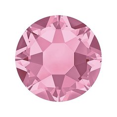 Стразы клеевые Swarovski SS12, цветные, 3,2 мм, кристалл, 144 шт, в пакете, светлый розовый