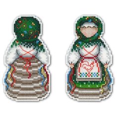 Набор для вышивания крестиком Жар-птица Оберег, "Желанница", 11*6 см