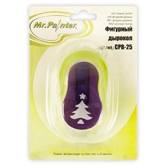 Фигурный дырокол Mr.Painter 2,5 см, Елка №2 (CPB-25)