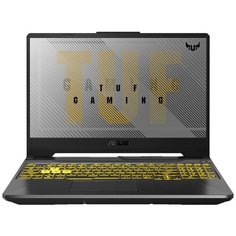 Ноутбук ASUS TUF Gaming F15 FX506LH-HN111 (Intel Core i5 10300H/15.6"/1920x1080/16GB/512 GB SSD/NVIDIA GeForce GTX 1650 4GB/Без ОС) 90NR03U1-M05450, серый