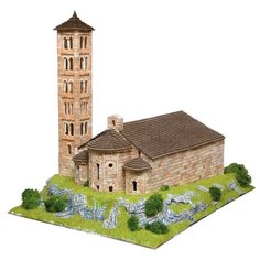 Сборная модель из керамики Aedes Ars Церковь San Climent De Taull, конструктор, Масштаб 1:80, ADS1104