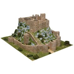 Сборная модель из керамики Aedes Ars Замок Loarre, конструктор, Масштаб 1:200, ADS1007