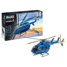 Revell Набор со сборной моделью вертолёт Eurocopter EC 145 «Builder’s Choice», 1:72