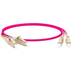 Патч-корд Hyperline FC-D2-504-LC/PR-LC/PR-H-1M-LSZH 1 м, 1 шт., маджента