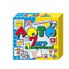 Игровой набор Лото "7 игр в 1" Десятое королевство
