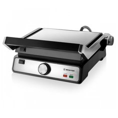 Гриль BRAYER BR2002, серебристый/черный