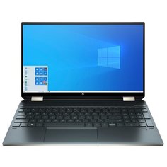 Ноутбук HP Spectre x360 15-eb0042ur (Intel Core i7 10750H 2600MHz/15.6"/3840x2160/16GB/1024GB SSD/NVIDIA GeForce GTX 1650 Ti Max-Q 4GB/Windows 10 Home) 22N64EA, синий Посейдон