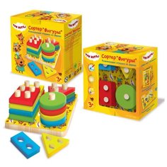 Игрушка дер. "Буратино" "Три кота", сортер Фигуры