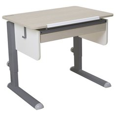 Стол детский Астек-Элара Юниор с выдвижным ящиком 80x58 см береза/белый