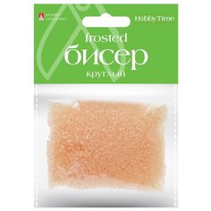 Бисер круглый "Frosted", 2 мм, 60 грамм, цвет телесный, №16 Альт