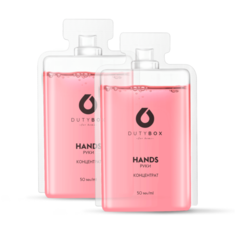 Жидкое мыло-концентрат для рук DutyBox Малиновый йогурт (2 шт.), 100 мл
