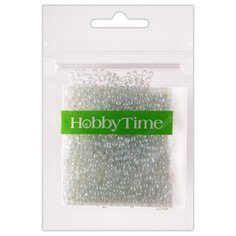 Бисер круглый "Люминесцентный", 2 мм, 10 грамм, цвет небесно-голубой, №9 Альт