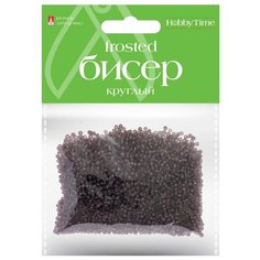 Бисер круглый "Frosted", 2 мм, 60 грамм, цвет фиолетовый, №17 Альт