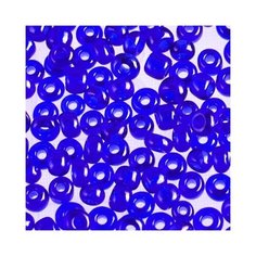 Бисер круглый "Ideal", цвет: синий прозрачный (8), размер 10/0, 50 грамм