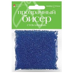Бисер круглый "Прозрачный", 2 мм, 60 грамм, цвет сиреневый, №5 Альт