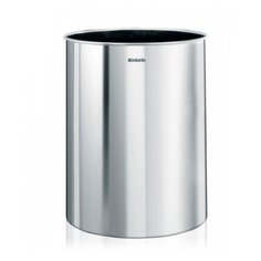 Корзина для бумаг "Brabantia" (полированная сталь), 15 л