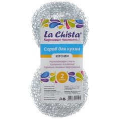 Скраб металлический (2 штуки) LА Chista