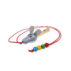 Свисток деревянный на шнурке «ВОЛК» Bradex