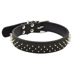 Ошейник для собак ZOOEXPRESS Ёж 2сл 36мм 60см черный