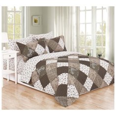 Постельное белье Mercury Home Ромбы 1.5 СП Поплин