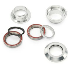 Рулевая колонка Fox Pro Fox стандарт 1 1/8 с чашками, серебро